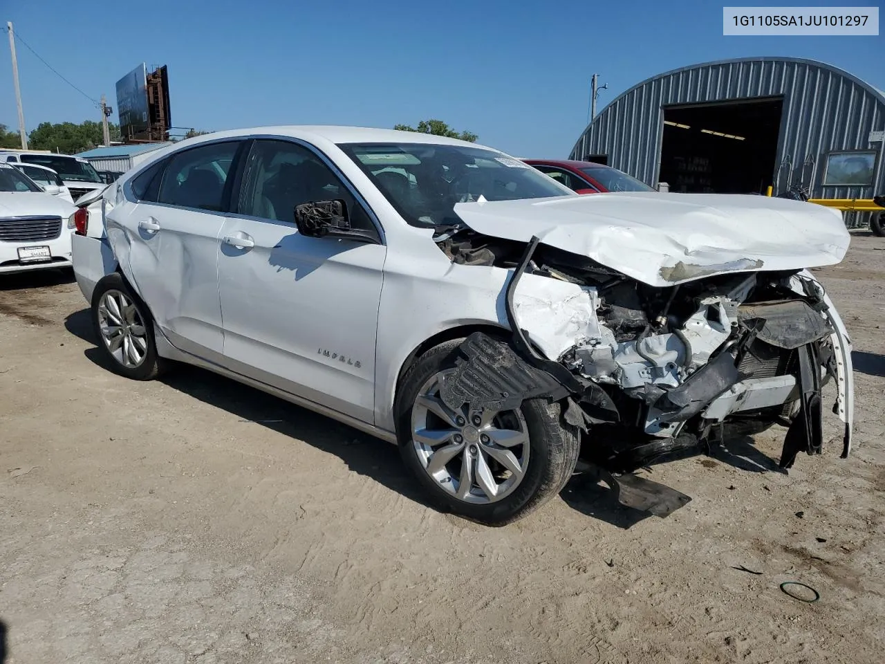 1G1105SA1JU101297 2018 Chevrolet Impala Lt