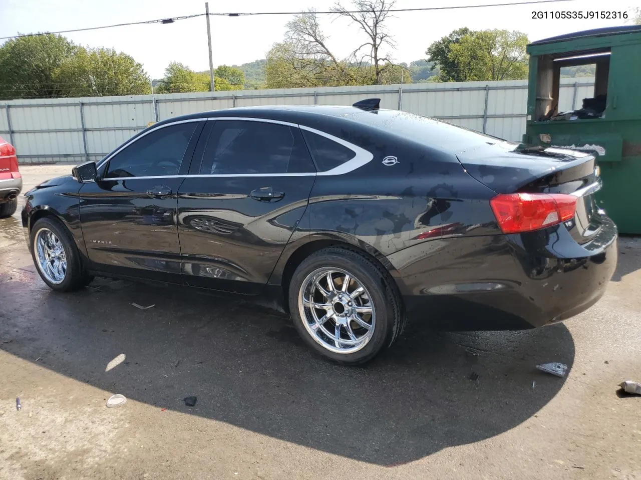 2G1105S35J9152316 2018 Chevrolet Impala Lt