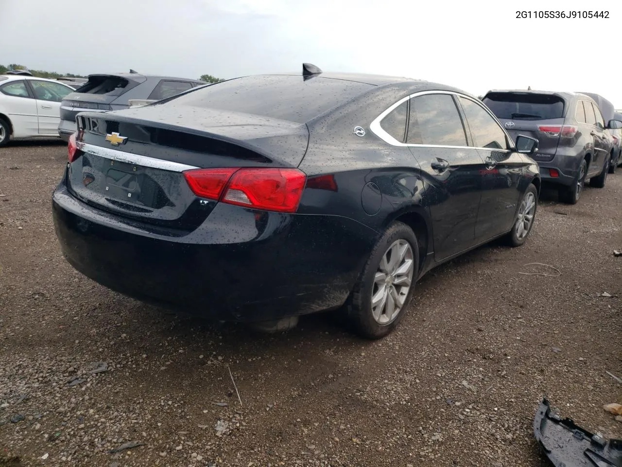 2G1105S36J9105442 2018 Chevrolet Impala Lt