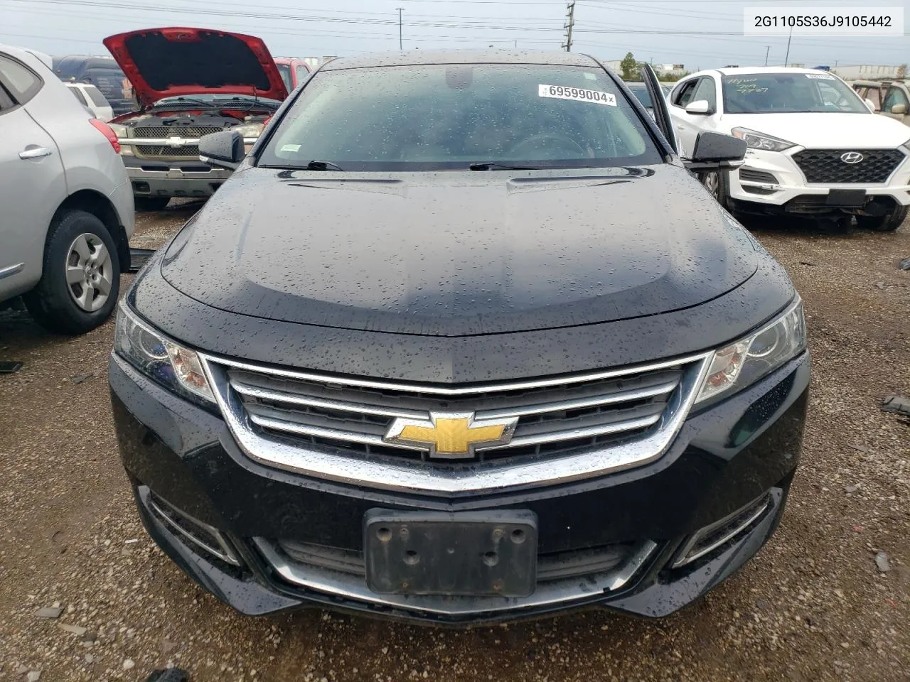 2G1105S36J9105442 2018 Chevrolet Impala Lt