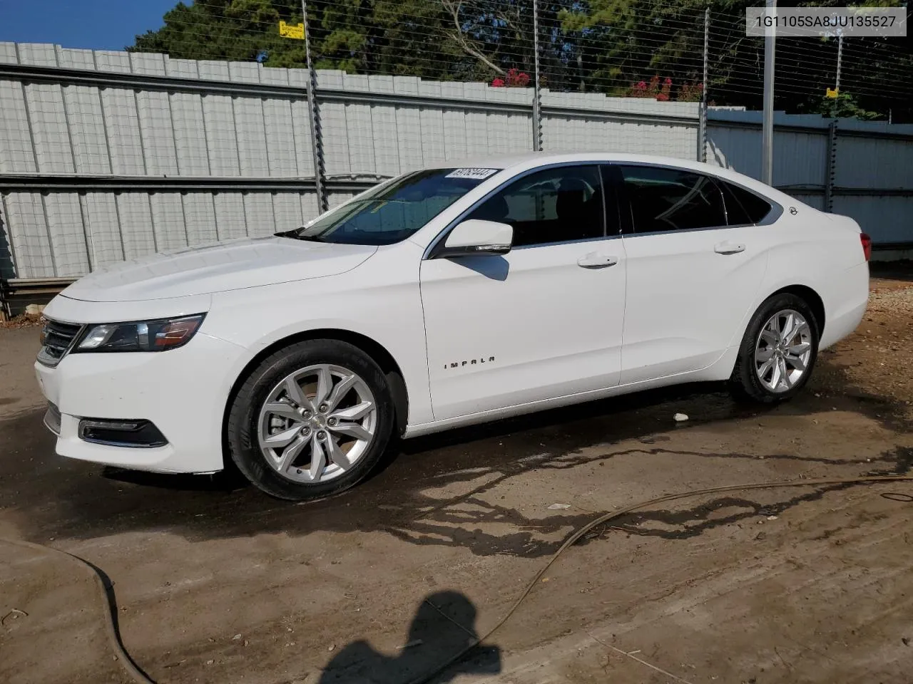 2018 Chevrolet Impala Lt VIN: 1G1105SA8JU135527 Lot: 69762444