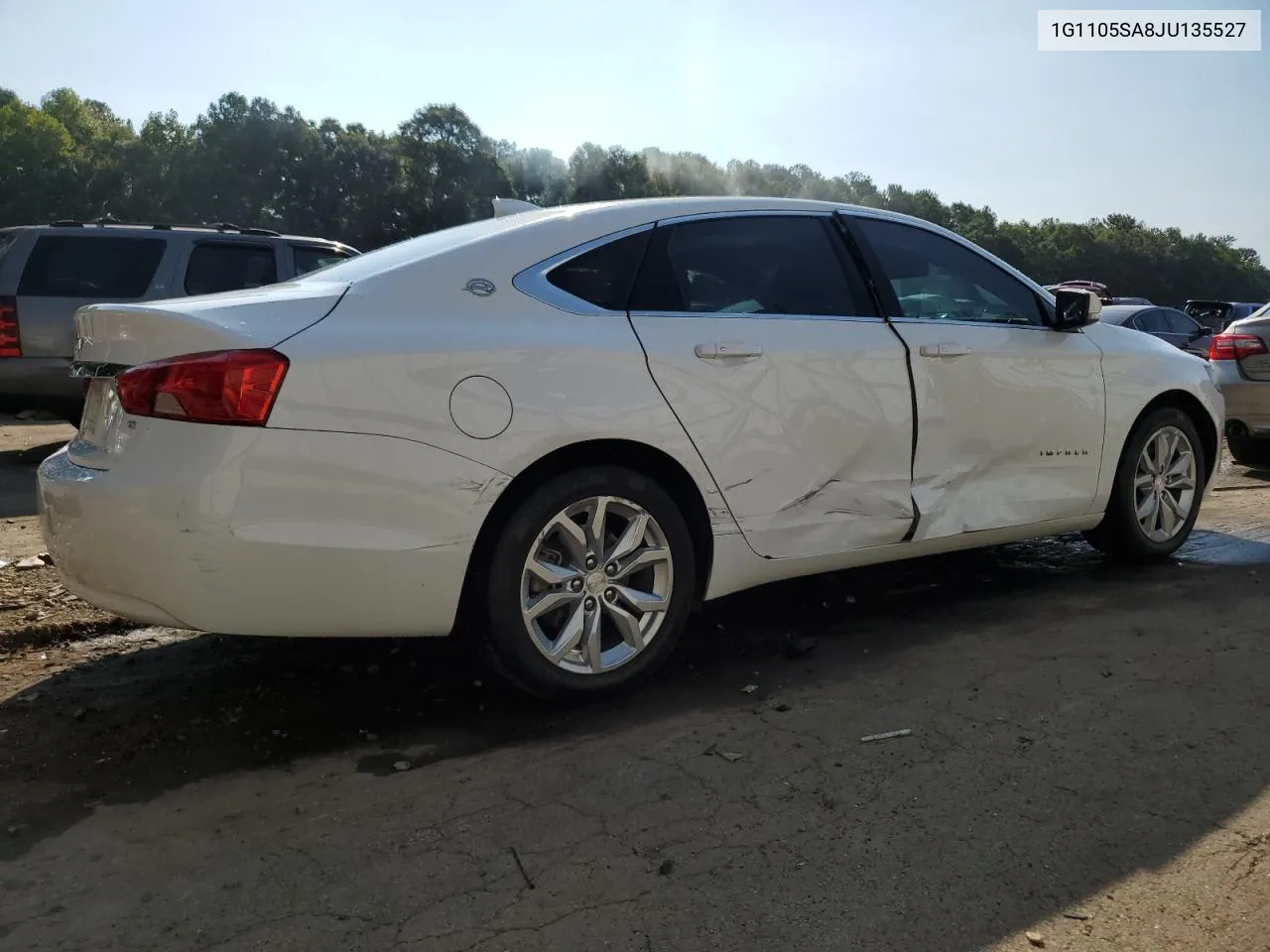 2018 Chevrolet Impala Lt VIN: 1G1105SA8JU135527 Lot: 69762444