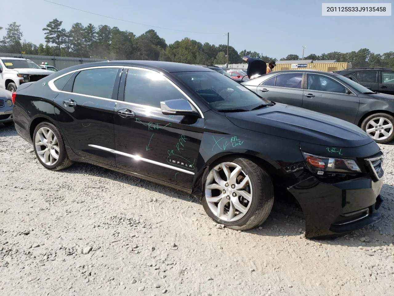 2018 Chevrolet Impala Premier VIN: 2G1125S33J9135458 Lot: 70184714