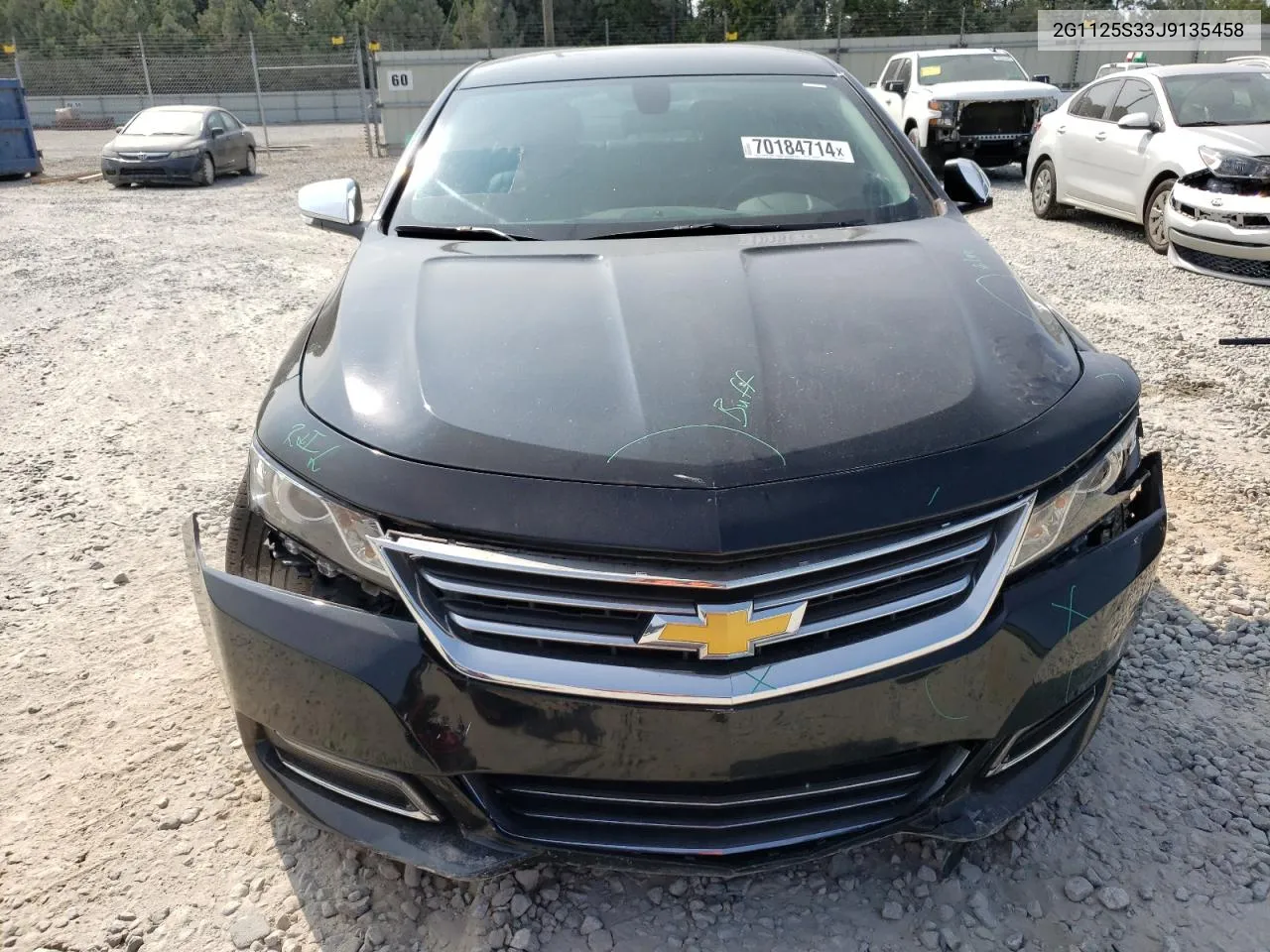 2018 Chevrolet Impala Premier VIN: 2G1125S33J9135458 Lot: 70184714