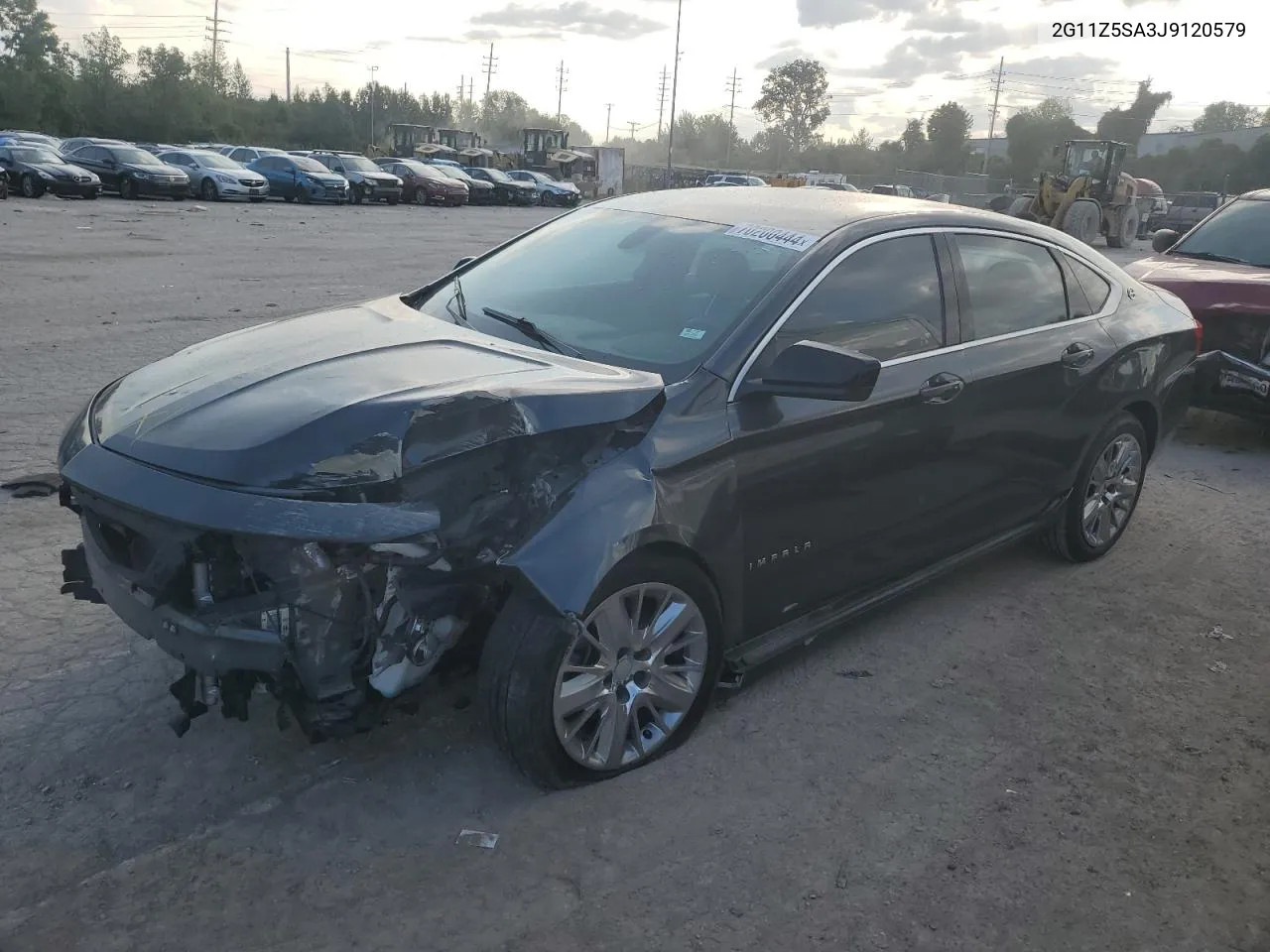 2G11Z5SA3J9120579 2018 Chevrolet Impala Ls