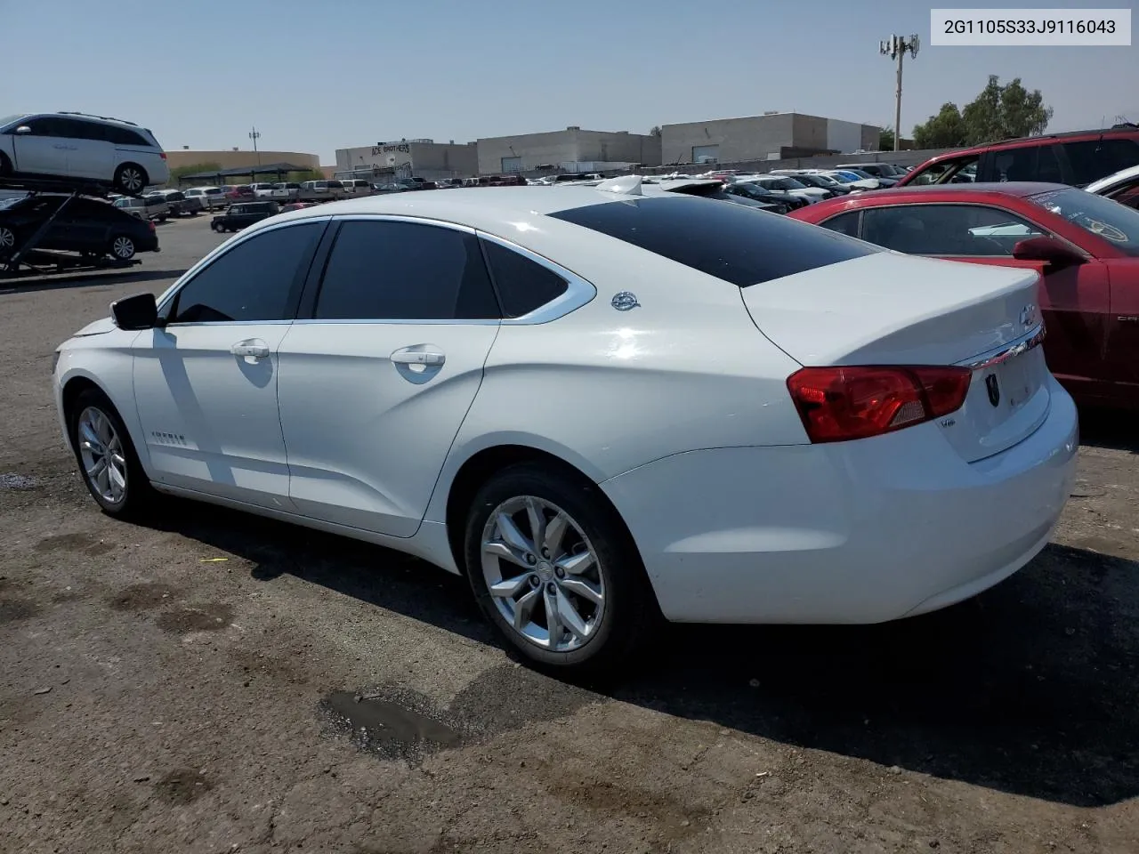 2018 Chevrolet Impala Lt VIN: 2G1105S33J9116043 Lot: 70234584