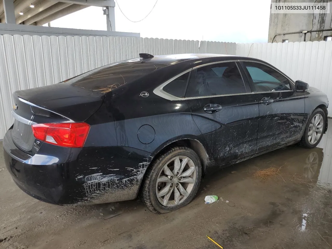 1G1105S33JU111458 2018 Chevrolet Impala Lt