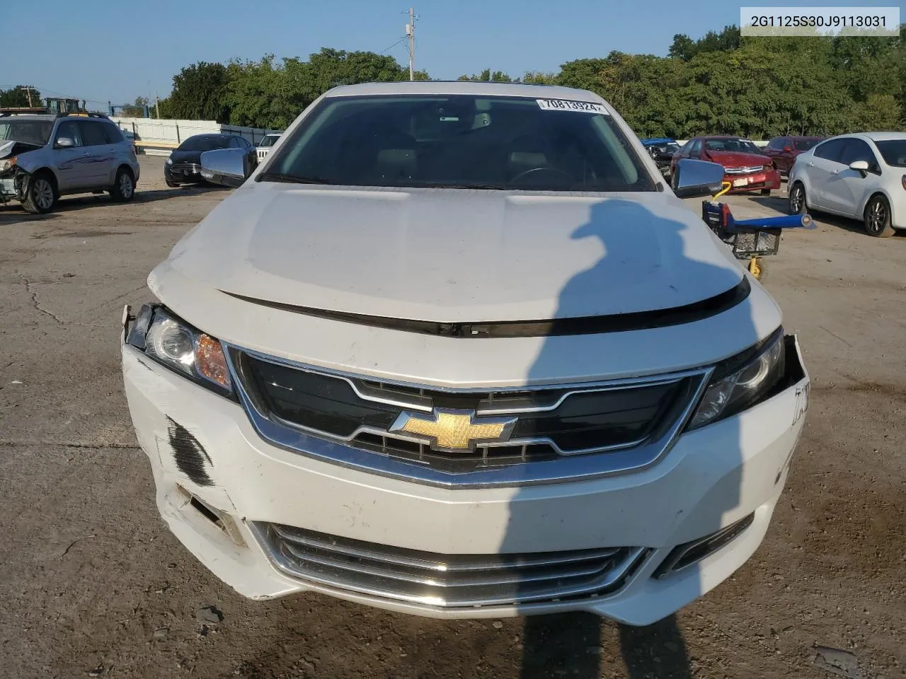 2018 Chevrolet Impala Premier VIN: 2G1125S30J9113031 Lot: 70813924