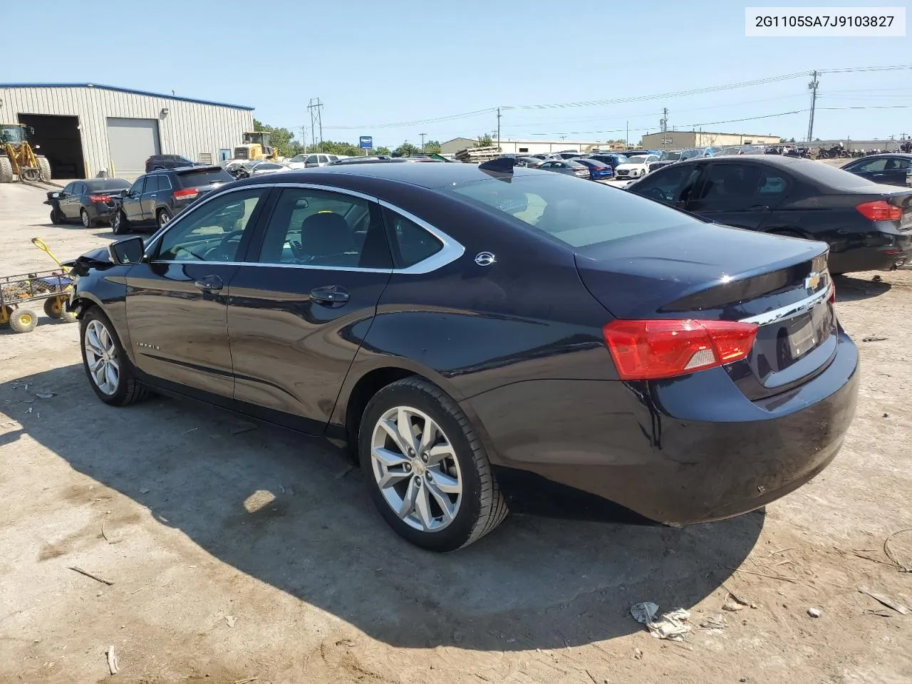 2018 Chevrolet Impala Lt VIN: 2G1105SA7J9103827 Lot: 70847004