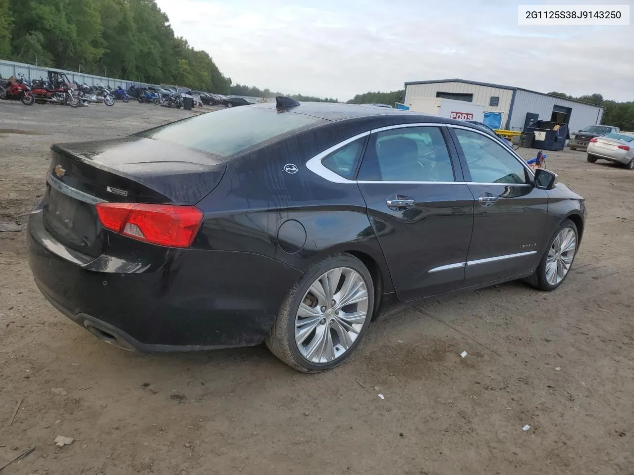 2018 Chevrolet Impala Premier VIN: 2G1125S38J9143250 Lot: 70878804