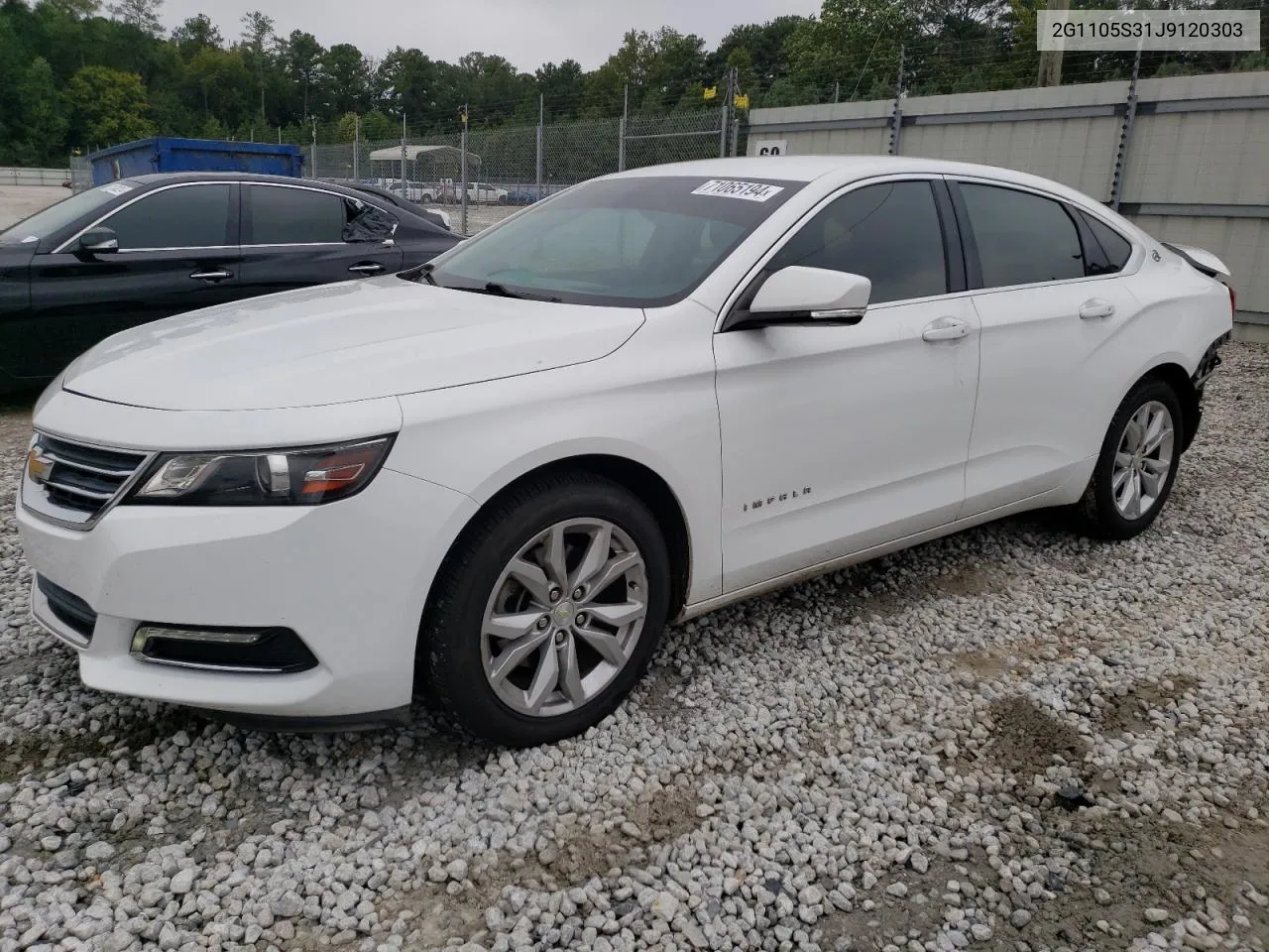 2G1105S31J9120303 2018 Chevrolet Impala Lt