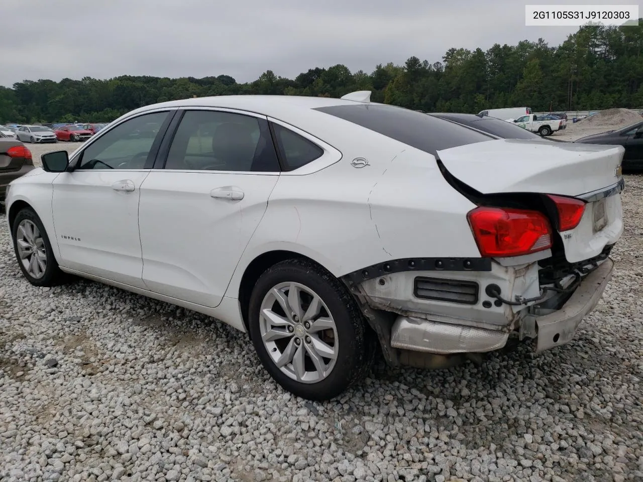 2G1105S31J9120303 2018 Chevrolet Impala Lt