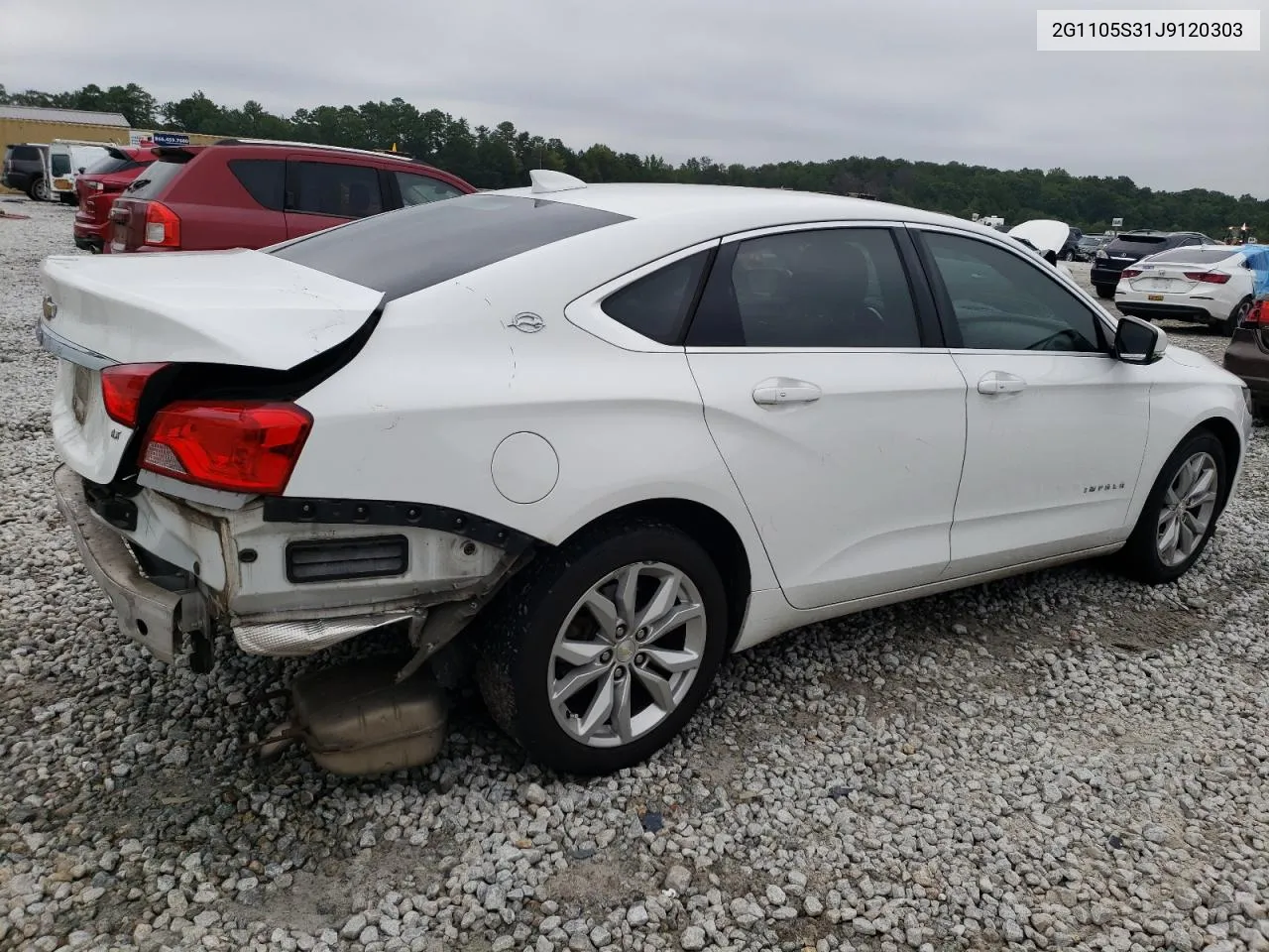 2G1105S31J9120303 2018 Chevrolet Impala Lt