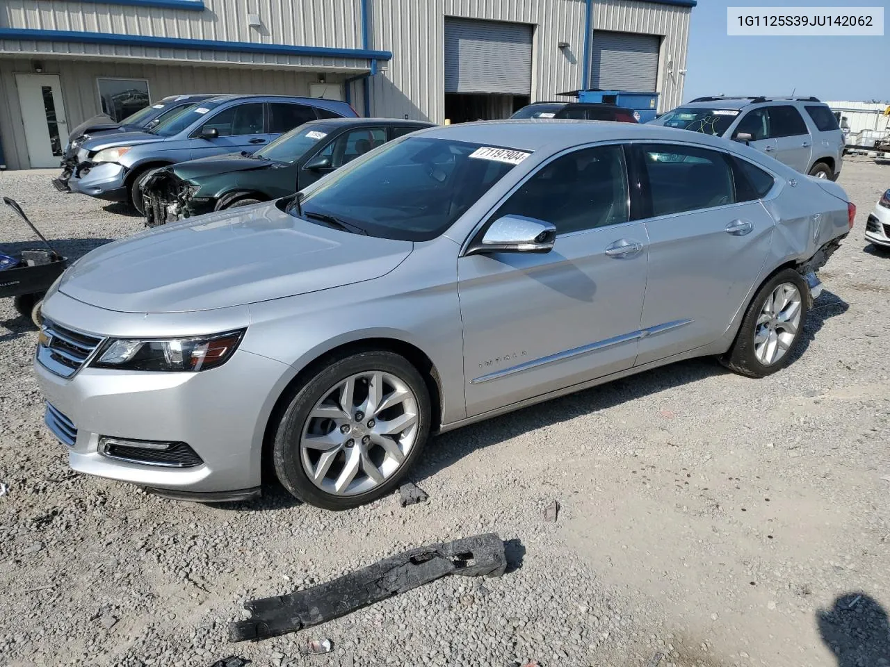 2018 Chevrolet Impala Premier VIN: 1G1125S39JU142062 Lot: 71197904