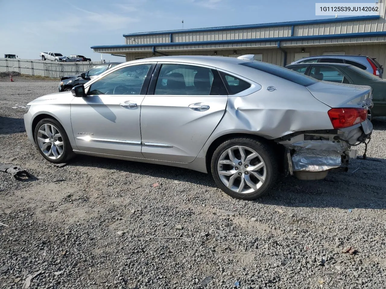 2018 Chevrolet Impala Premier VIN: 1G1125S39JU142062 Lot: 71197904