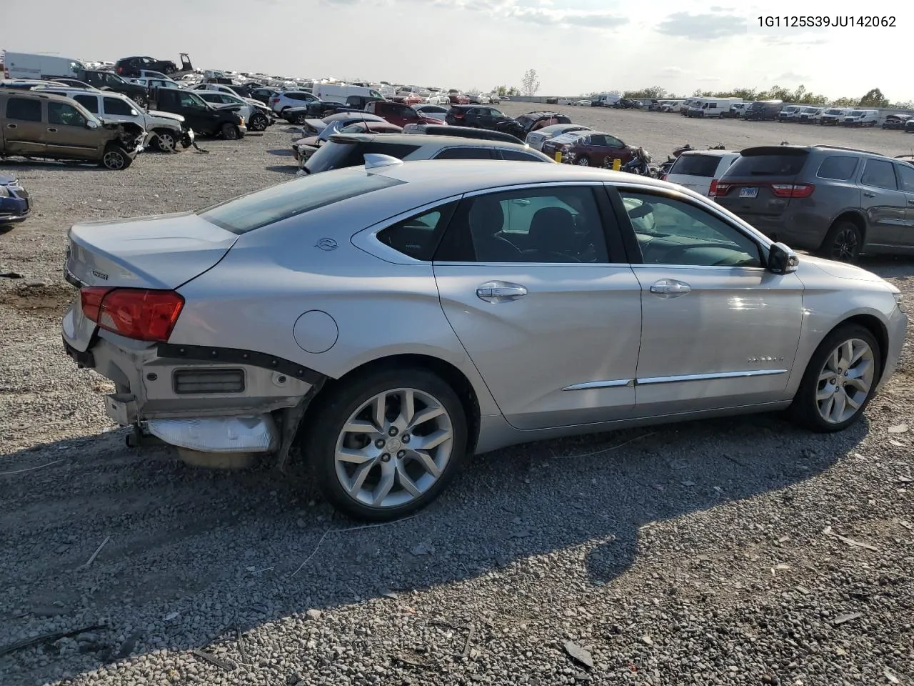 2018 Chevrolet Impala Premier VIN: 1G1125S39JU142062 Lot: 71197904