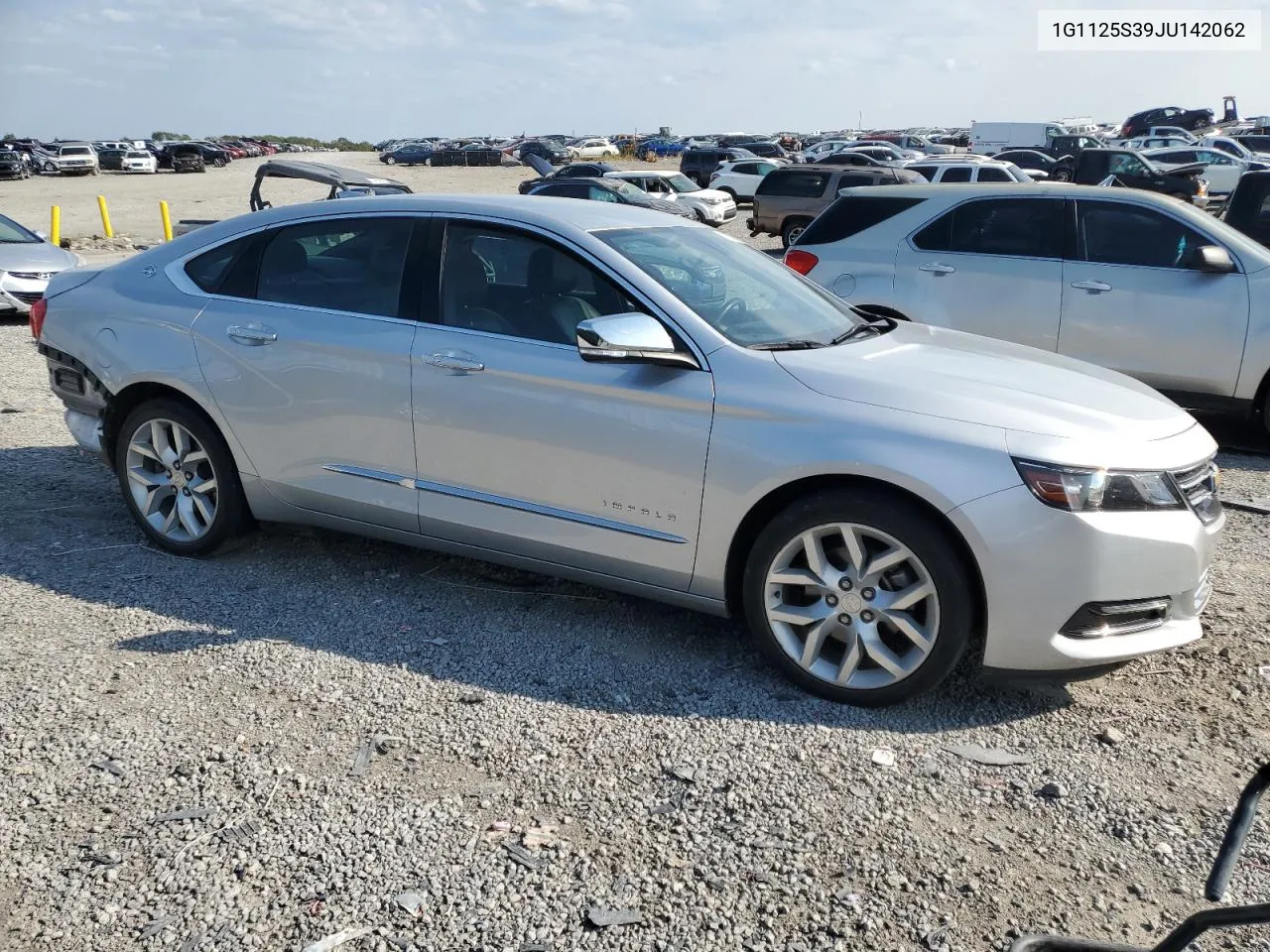 2018 Chevrolet Impala Premier VIN: 1G1125S39JU142062 Lot: 71197904