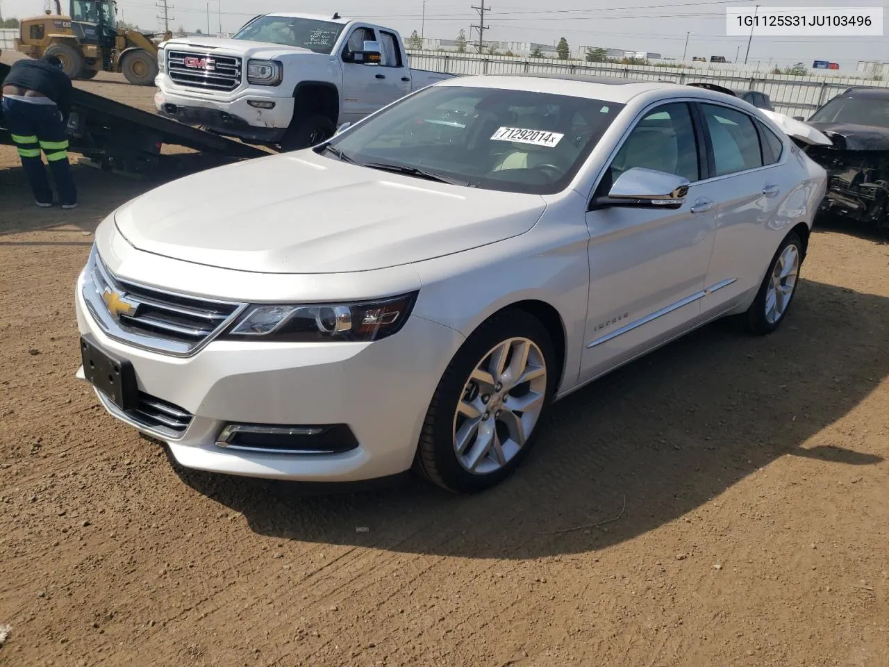 1G1125S31JU103496 2018 Chevrolet Impala Premier