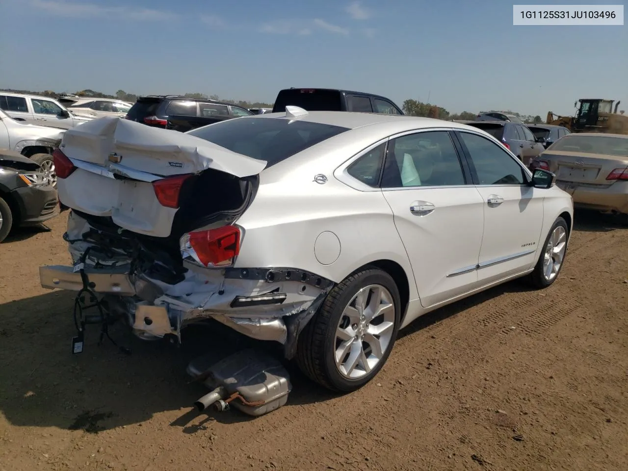 2018 Chevrolet Impala Premier VIN: 1G1125S31JU103496 Lot: 71292014