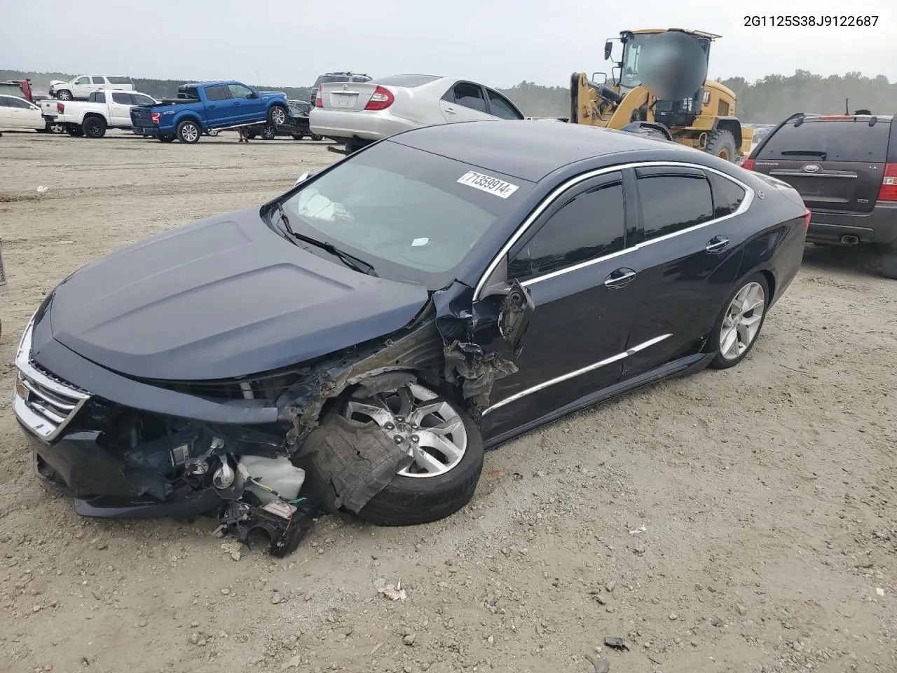 2G1125S38J9122687 2018 Chevrolet Impala Premier