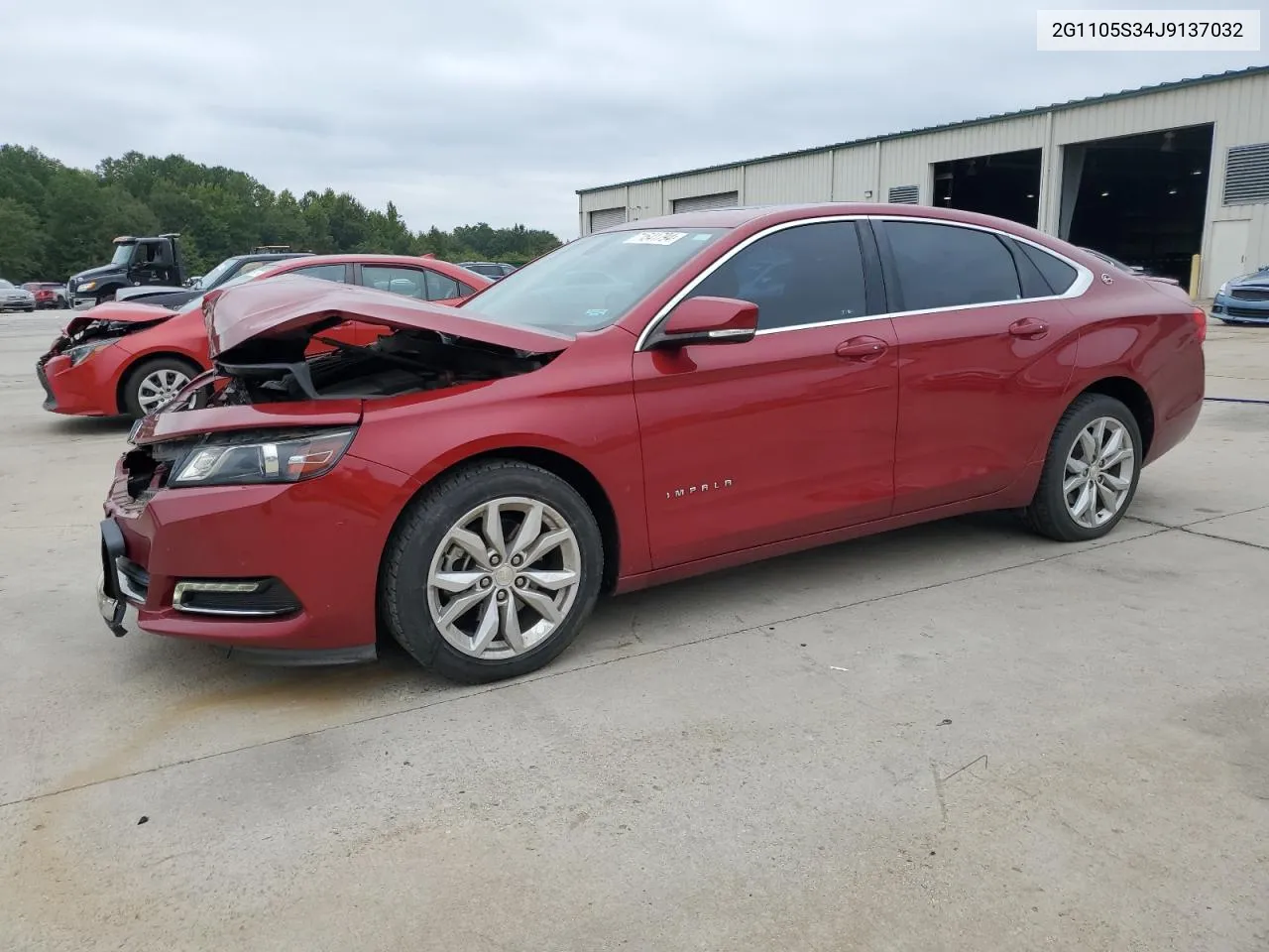 2G1105S34J9137032 2018 Chevrolet Impala Lt