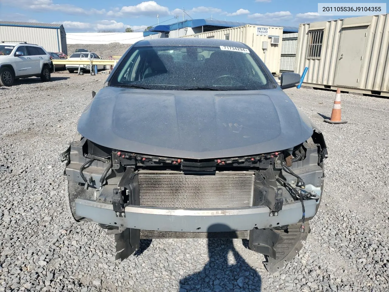 2G1105S36J9104355 2018 Chevrolet Impala Lt