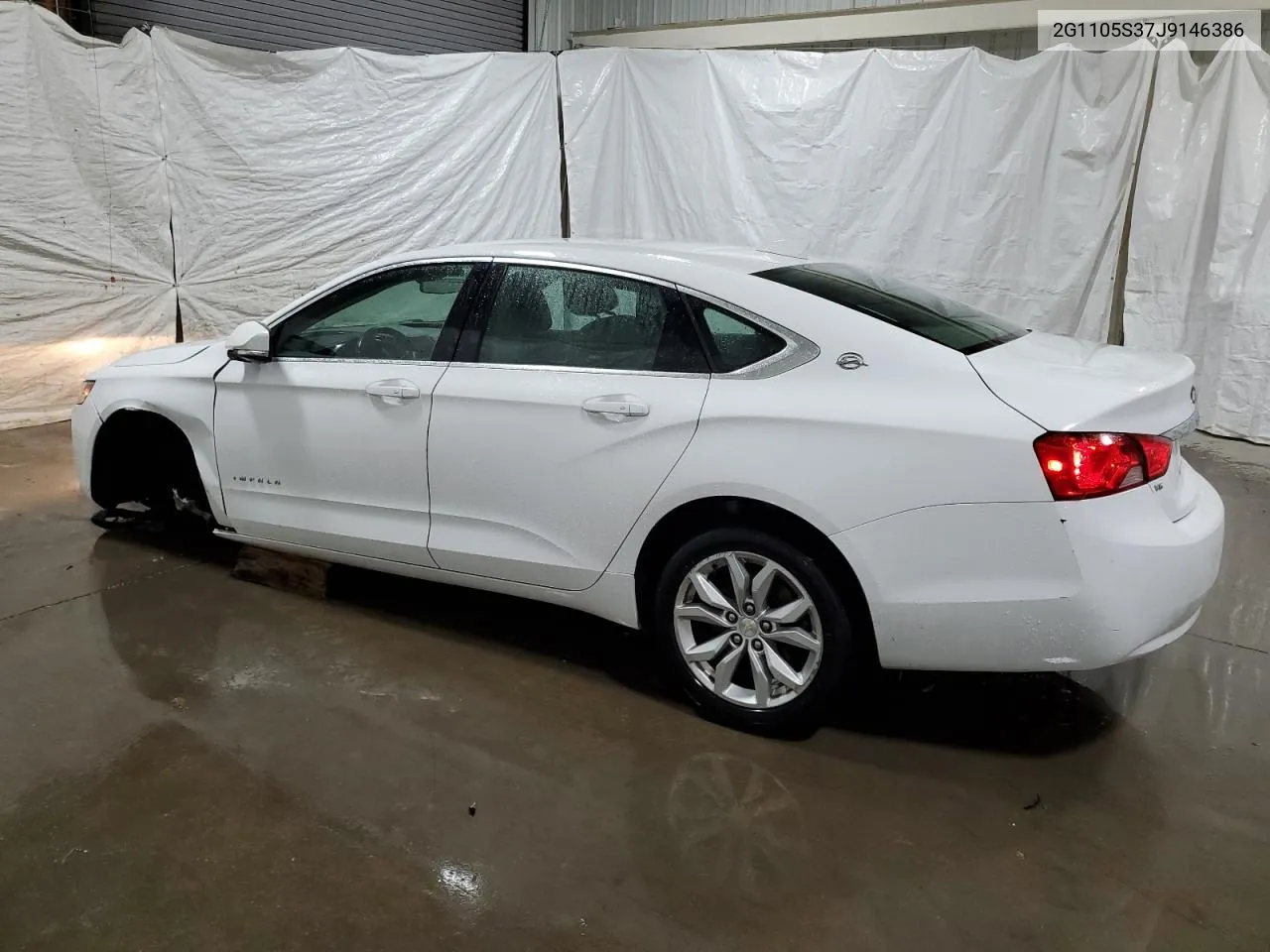 2018 Chevrolet Impala Lt VIN: 2G1105S37J9146386 Lot: 71829404