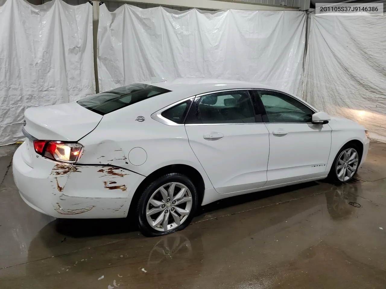 2018 Chevrolet Impala Lt VIN: 2G1105S37J9146386 Lot: 71829404