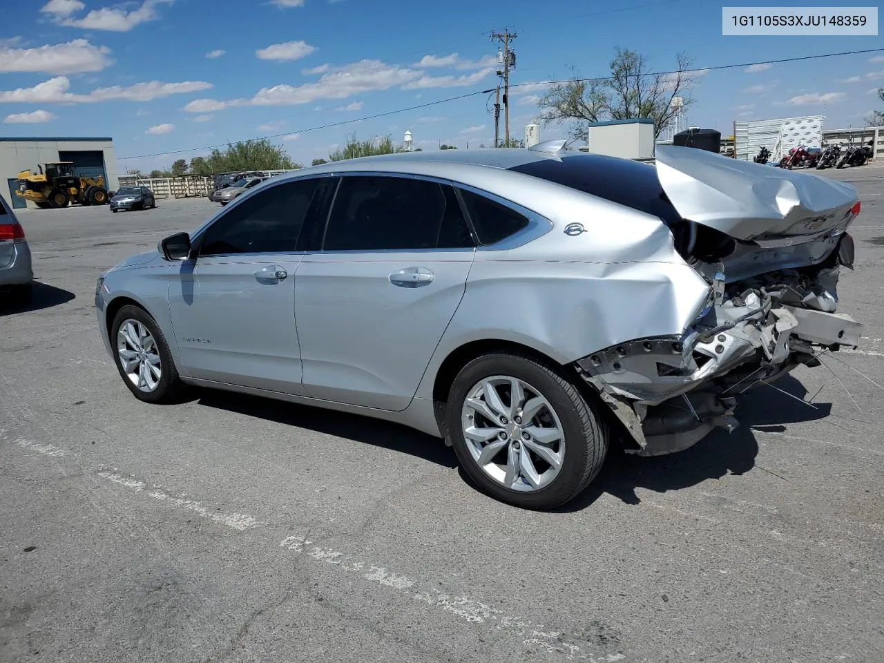 2018 Chevrolet Impala Lt VIN: 1G1105S3XJU148359 Lot: 71854994