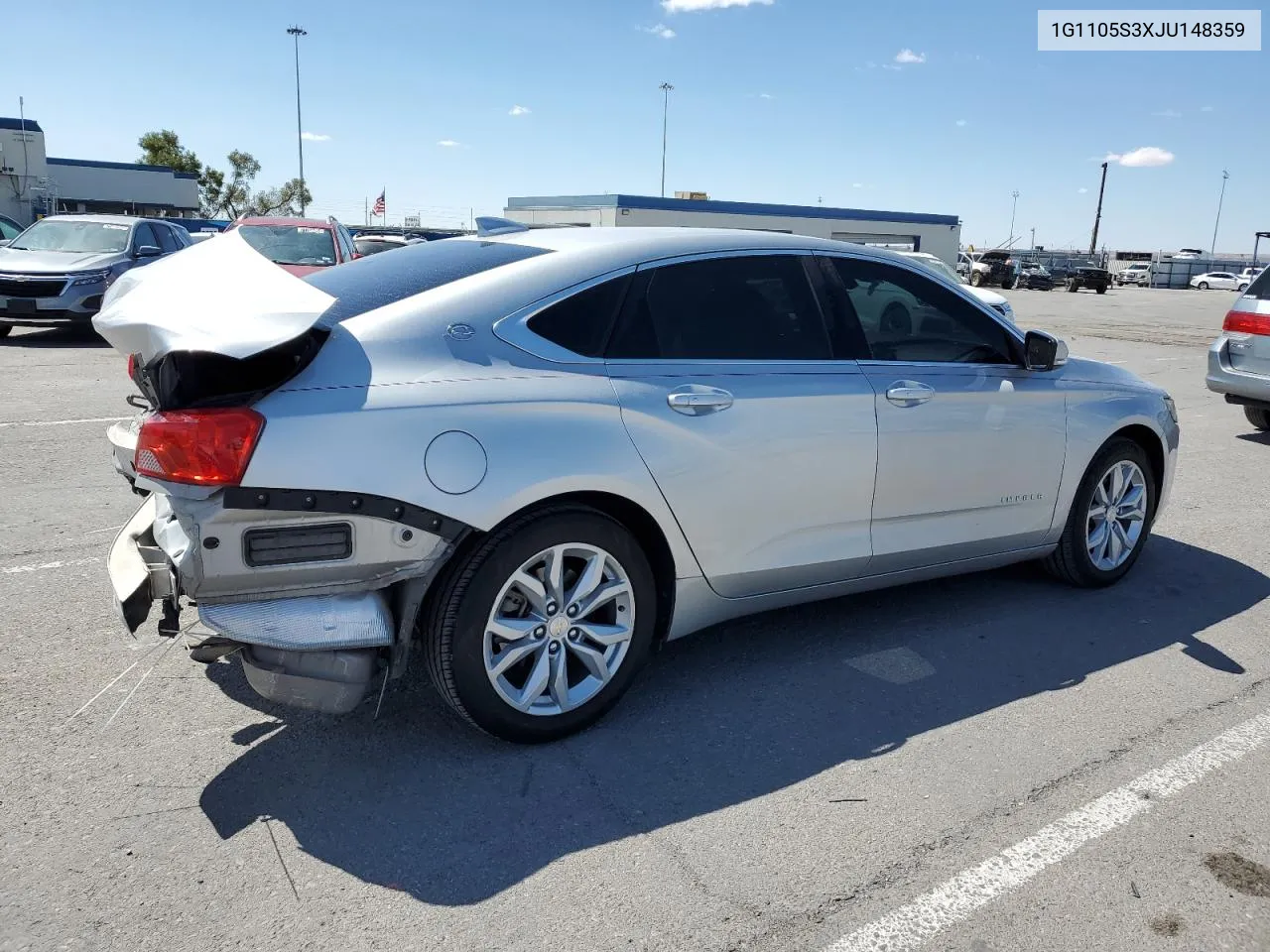 2018 Chevrolet Impala Lt VIN: 1G1105S3XJU148359 Lot: 71854994