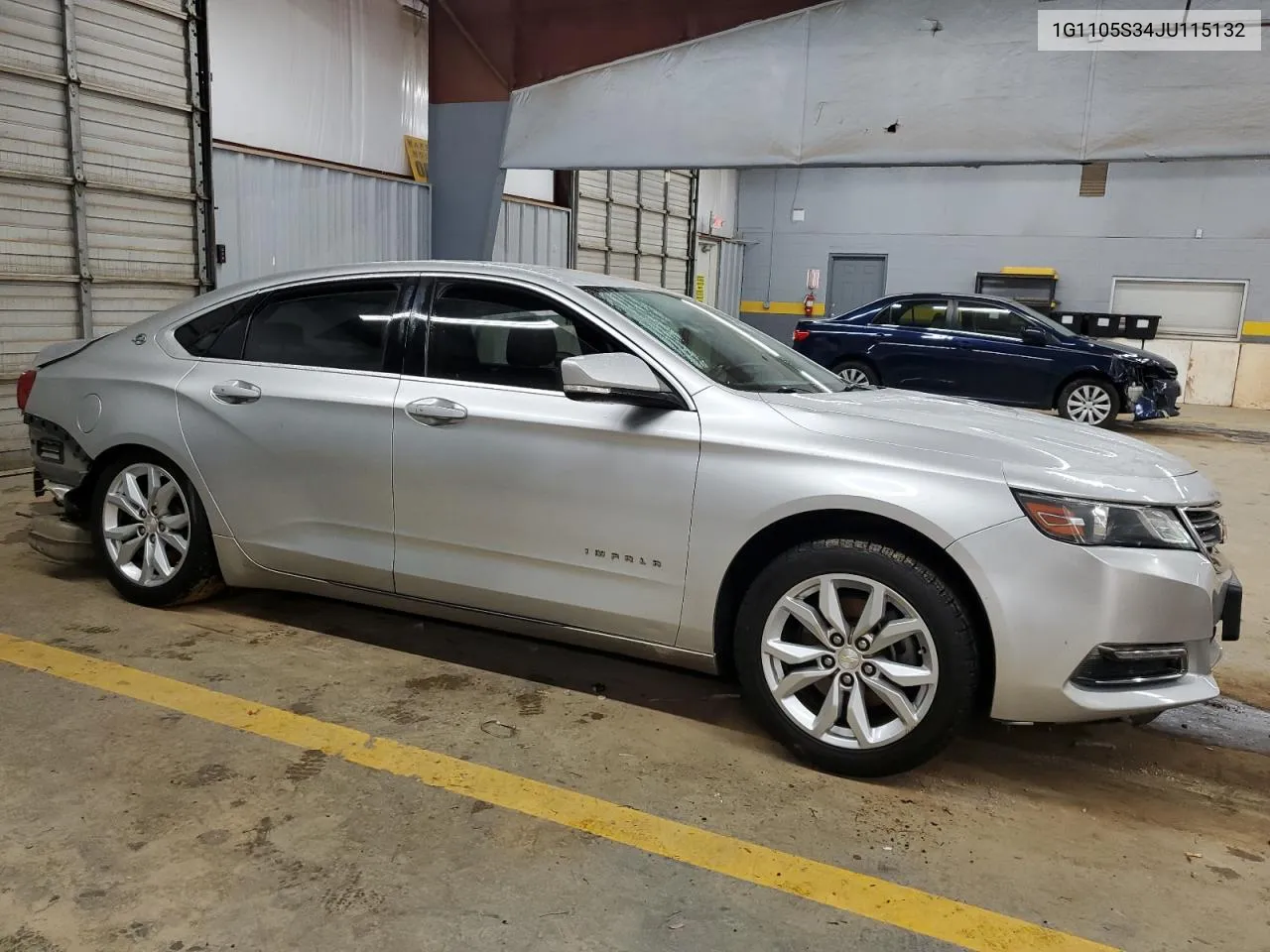 2018 Chevrolet Impala Lt VIN: 1G1105S34JU115132 Lot: 72012924