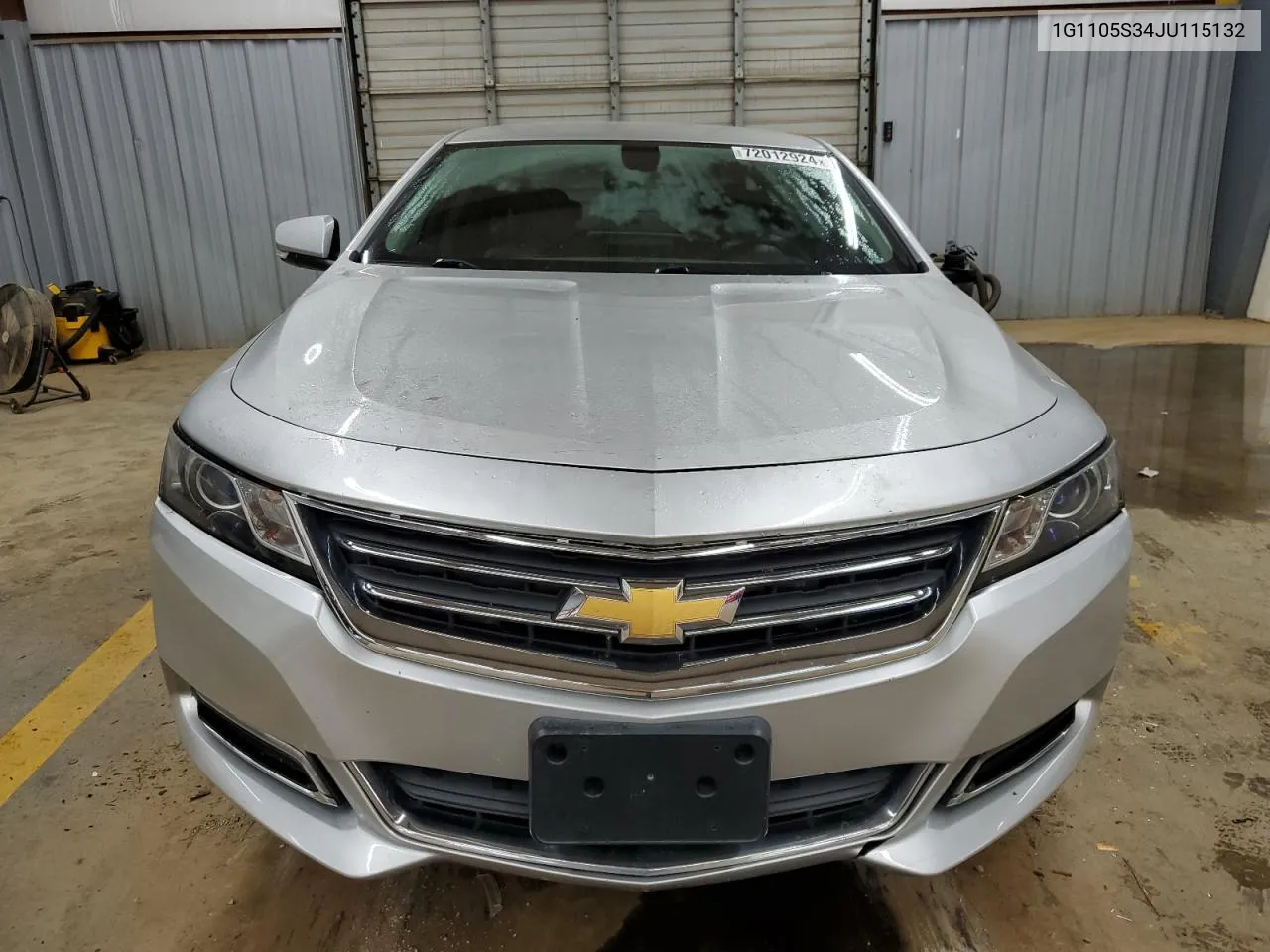 2018 Chevrolet Impala Lt VIN: 1G1105S34JU115132 Lot: 72012924