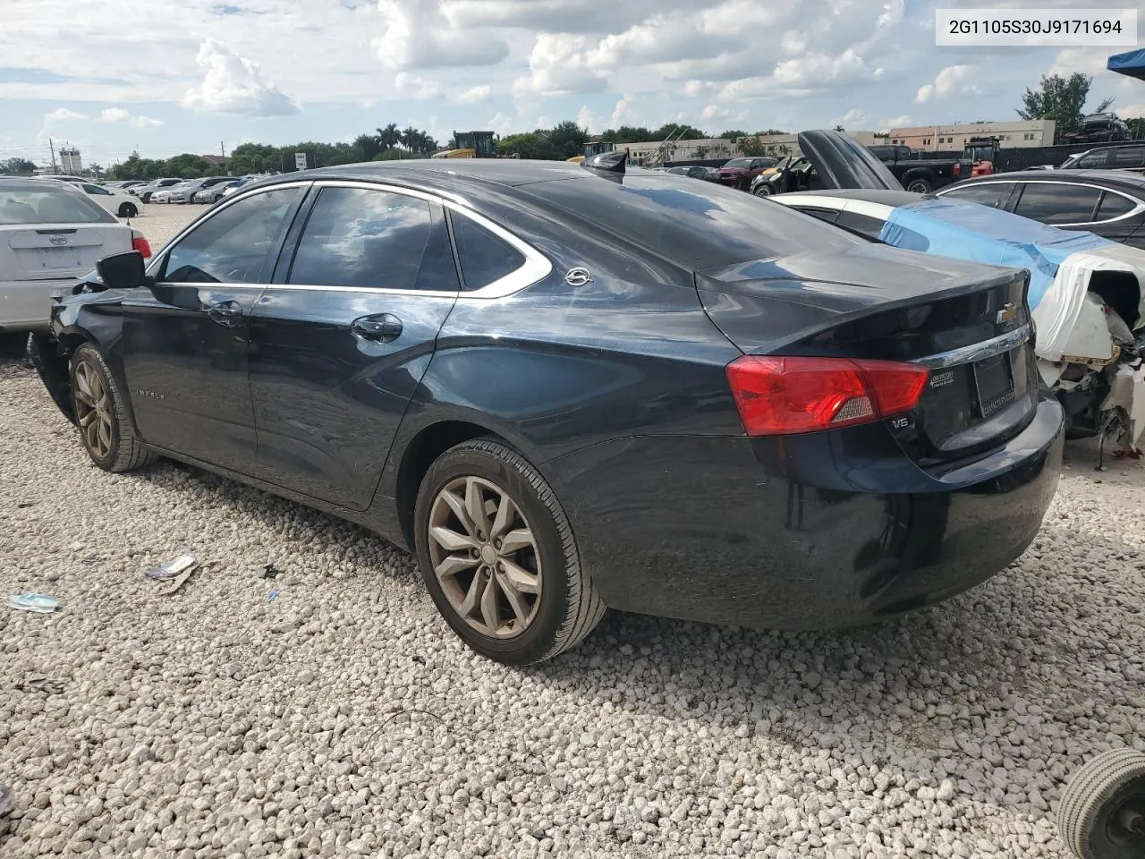 2G1105S30J9171694 2018 Chevrolet Impala Lt