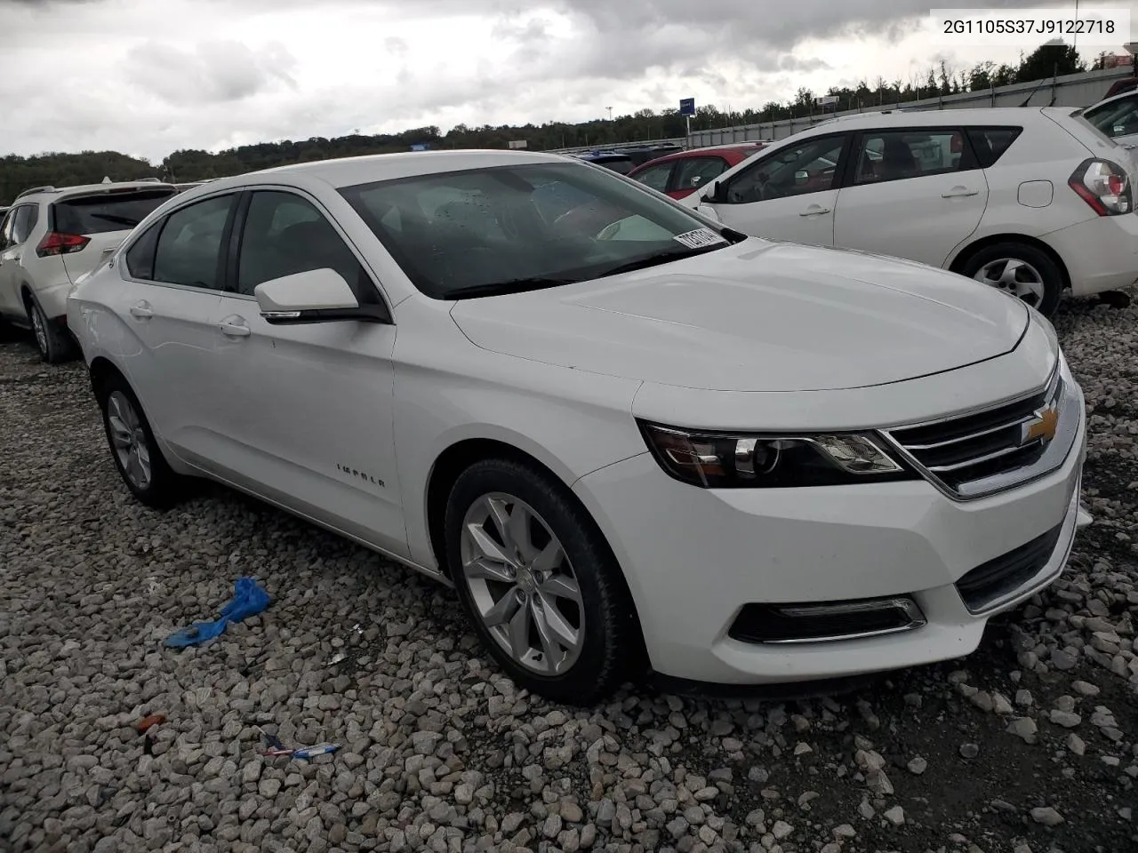 2018 Chevrolet Impala Lt VIN: 2G1105S37J9122718 Lot: 72317314