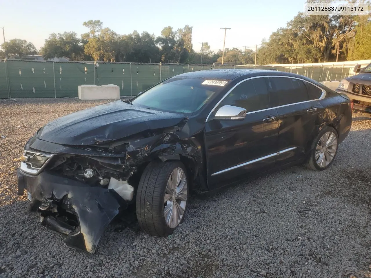 2G1125S37J9113172 2018 Chevrolet Impala Premier