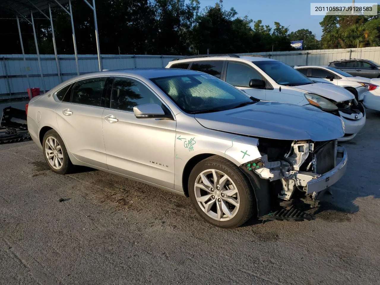 2018 Chevrolet Impala Lt VIN: 2G1105S37J9128583 Lot: 72606414