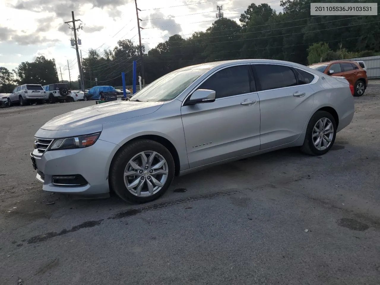 2018 Chevrolet Impala Lt VIN: 2G1105S36J9103531 Lot: 72655614