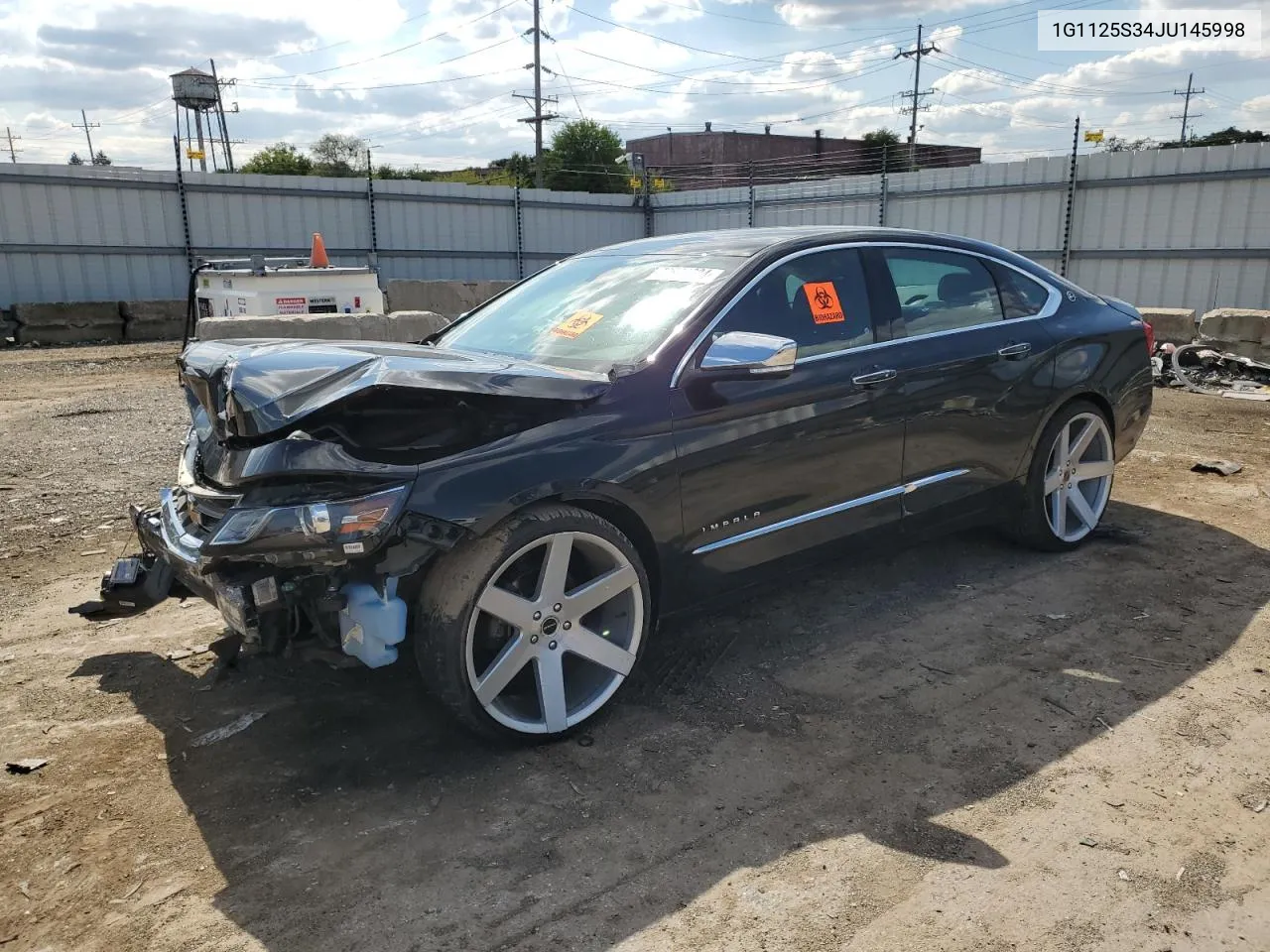 2018 Chevrolet Impala Premier VIN: 1G1125S34JU145998 Lot: 72841224