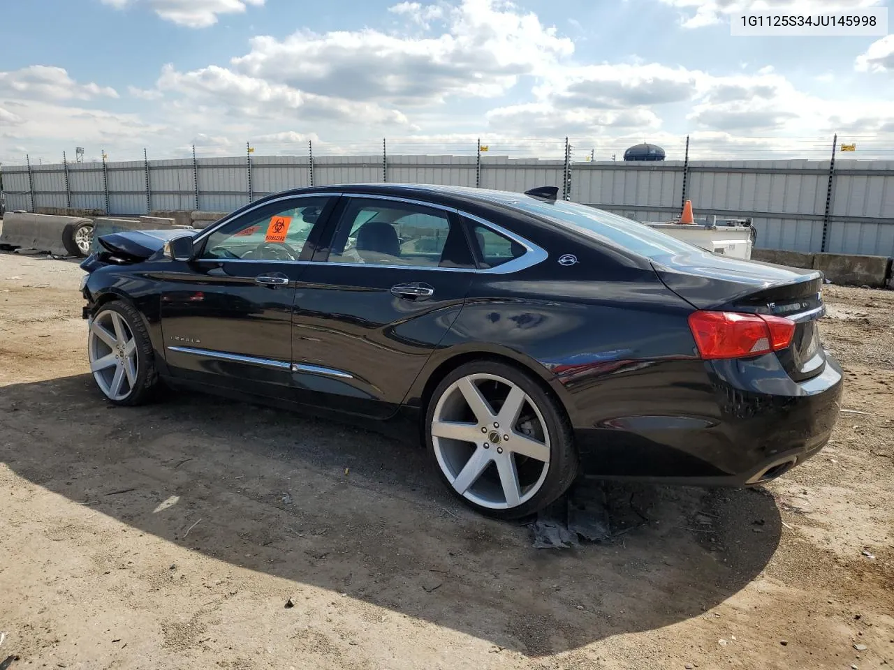 2018 Chevrolet Impala Premier VIN: 1G1125S34JU145998 Lot: 72841224