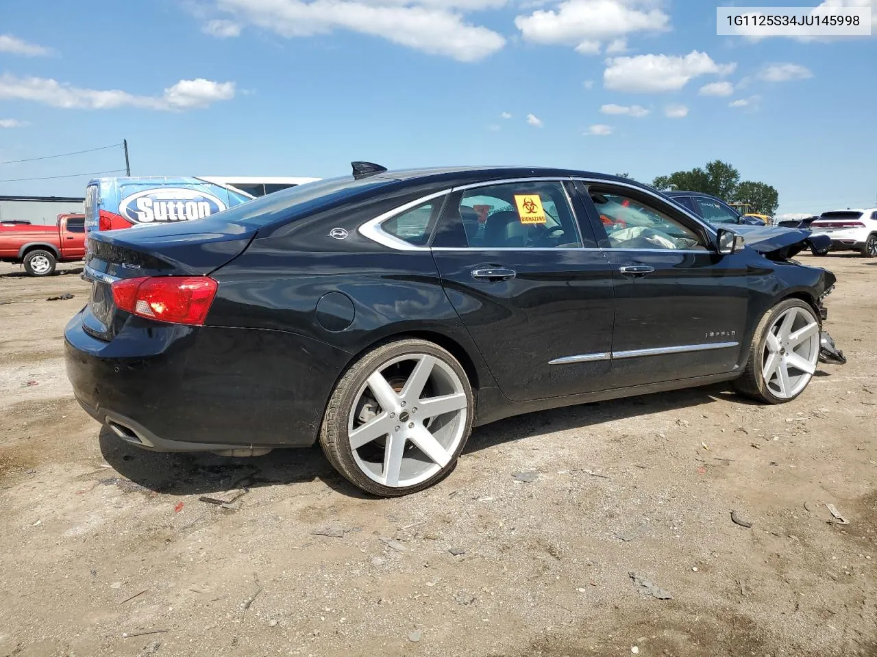 2018 Chevrolet Impala Premier VIN: 1G1125S34JU145998 Lot: 72841224