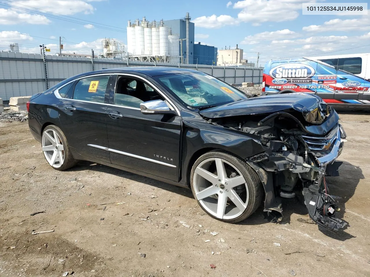 2018 Chevrolet Impala Premier VIN: 1G1125S34JU145998 Lot: 72841224