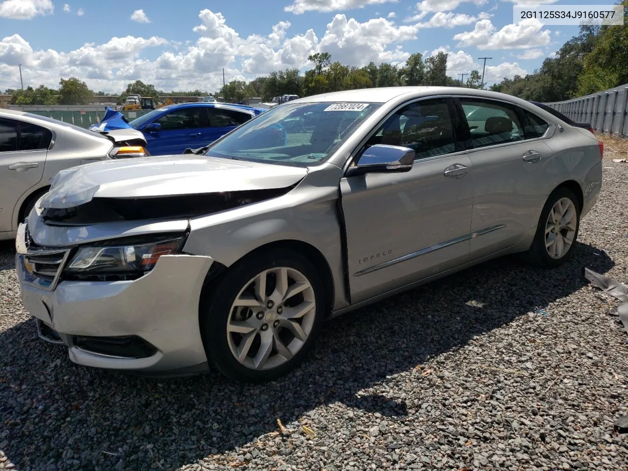 2G1125S34J9160577 2018 Chevrolet Impala Premier