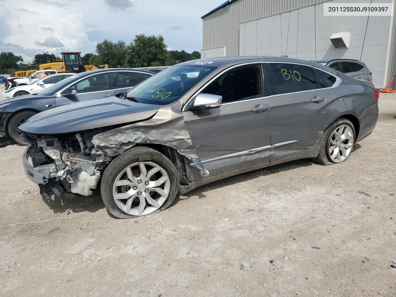 2018 Chevrolet Impala Premier VIN: 2G1125S30J9109397 Lot: 73020454