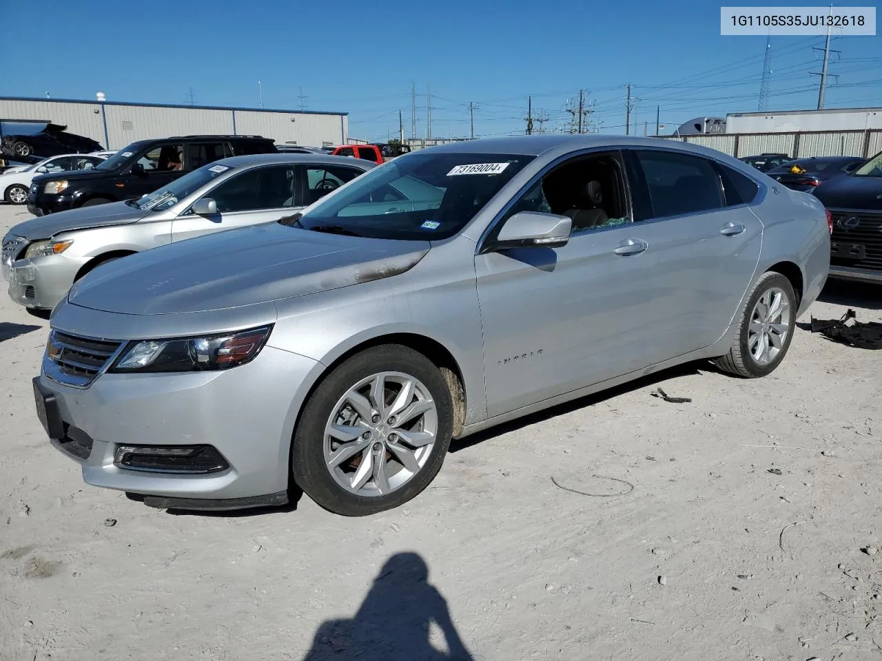 1G1105S35JU132618 2018 Chevrolet Impala Lt