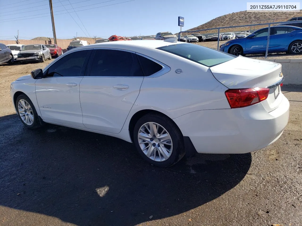 2G11Z5SA7J9110704 2018 Chevrolet Impala Ls