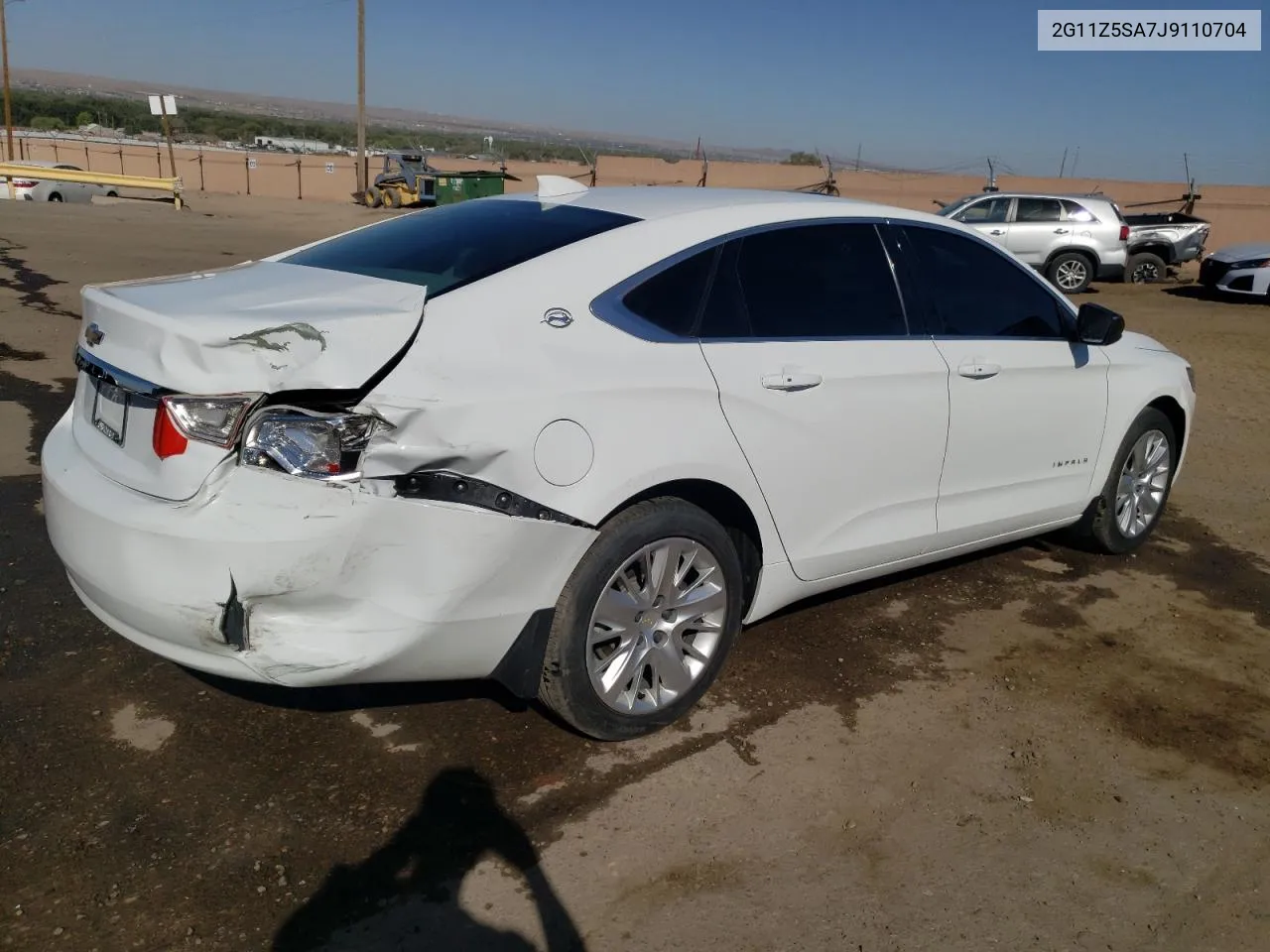 2G11Z5SA7J9110704 2018 Chevrolet Impala Ls