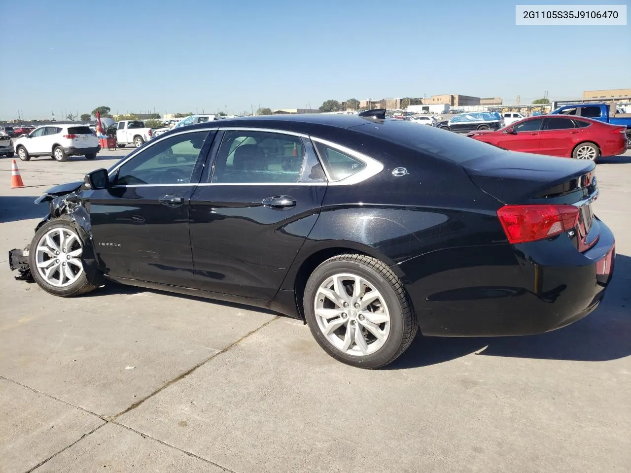 2018 Chevrolet Impala Lt VIN: 2G1105S35J9106470 Lot: 73429804