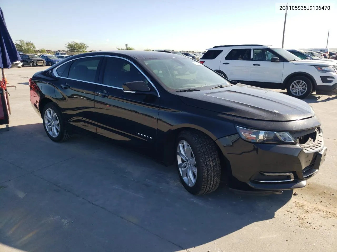 2018 Chevrolet Impala Lt VIN: 2G1105S35J9106470 Lot: 73429804