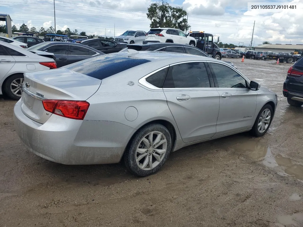 2G1105S37J9101481 2018 Chevrolet Impala Lt