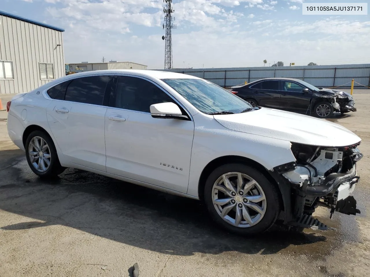 2018 Chevrolet Impala Lt VIN: 1G1105SA5JU137171 Lot: 74149034